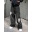 Men's Vintage Style Washed Denim Jeans with Embroidered Spider Web Design – Relaxed Fit, All-Season Casual Wear