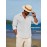 Men'S Polyester Chambray Casual Dress Shirt, Sexy Lapel Collar, Long Sleeve, Solid Color, Slight Stretch Fabric, with Front Slit Hem, Single Breasted Placket, for All-Season Party Wear