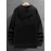 Men's Fashion Geometric Cross Print Hoodie with Comfort Pockets, Full Zip Regular Fit Polyester Knit Fabric Hooded Sweatshirt with Slight Stretch - All Season Style
