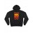 Trumpkin Halloween Graphic Hoodie, Cotton Blend Casual Knit Fabric, Regular Fit, Hooded Sweatshirt with Slight Stretch, with Pocket Detail, for Men'S Funny Retro Print Streetwear