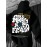 Men's Casual Hoodie, Spring/Autumn Fashion, Geometric Pattern, Knit Fabric, Regular Fit, Polyester, Stretchy, Crew Neck, 